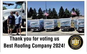 Capstone Roofing voted Best of Sonoma County 2024
